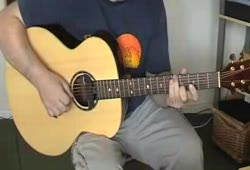 Sting - Fields of Gold Acoustic Guitar