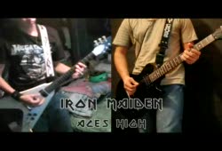 Iron Maiden - Aces High Cover