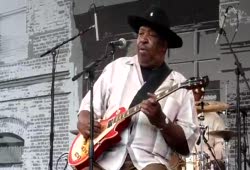 Magic Slim at the Waterfront Blues Festival