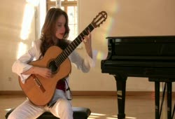 Tatyana Ryzhkova - Fuga from Sonata II BWV 1003 (J.S.Bach)