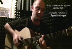 If You Don't Know Me By Now - cover by Agustín Amigó