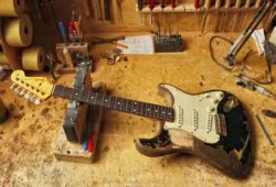 John Mayer Custom Stratocaster Black1 Limited Edition