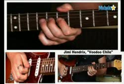 Guitar lesson - Voodoo Child by Jimi Hendrix - part 1