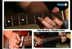 Guitar lesson - Voodoo Child by Jimi Hendrix - part 2