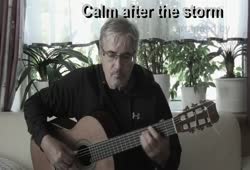 Calm after the storm - guitar solo cover
