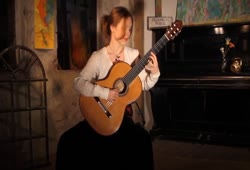 Chopin Valse op. 69 no. 2 for classical guitar performed by Tatyana Ryzhkova