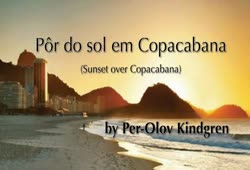 Pôr do sol em Copacabana (Sunset at Copacabana) by Per-Olov Kindgren