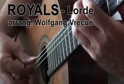 ROYALS - Lorde - guitar cover