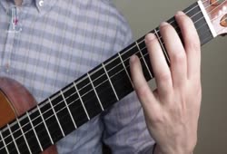 Classical guitar lessons. Dmitry Nilov. Arpeggio. Tactile contact