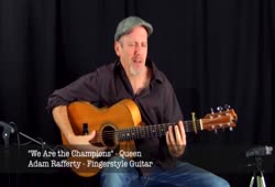 We Are The Champions -  fingerstyle arrangement