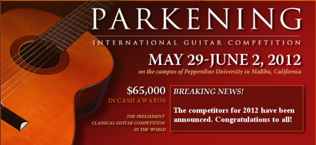 Parkening guitar competition
