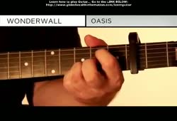 Oasis - Wonderwall - Main Riff