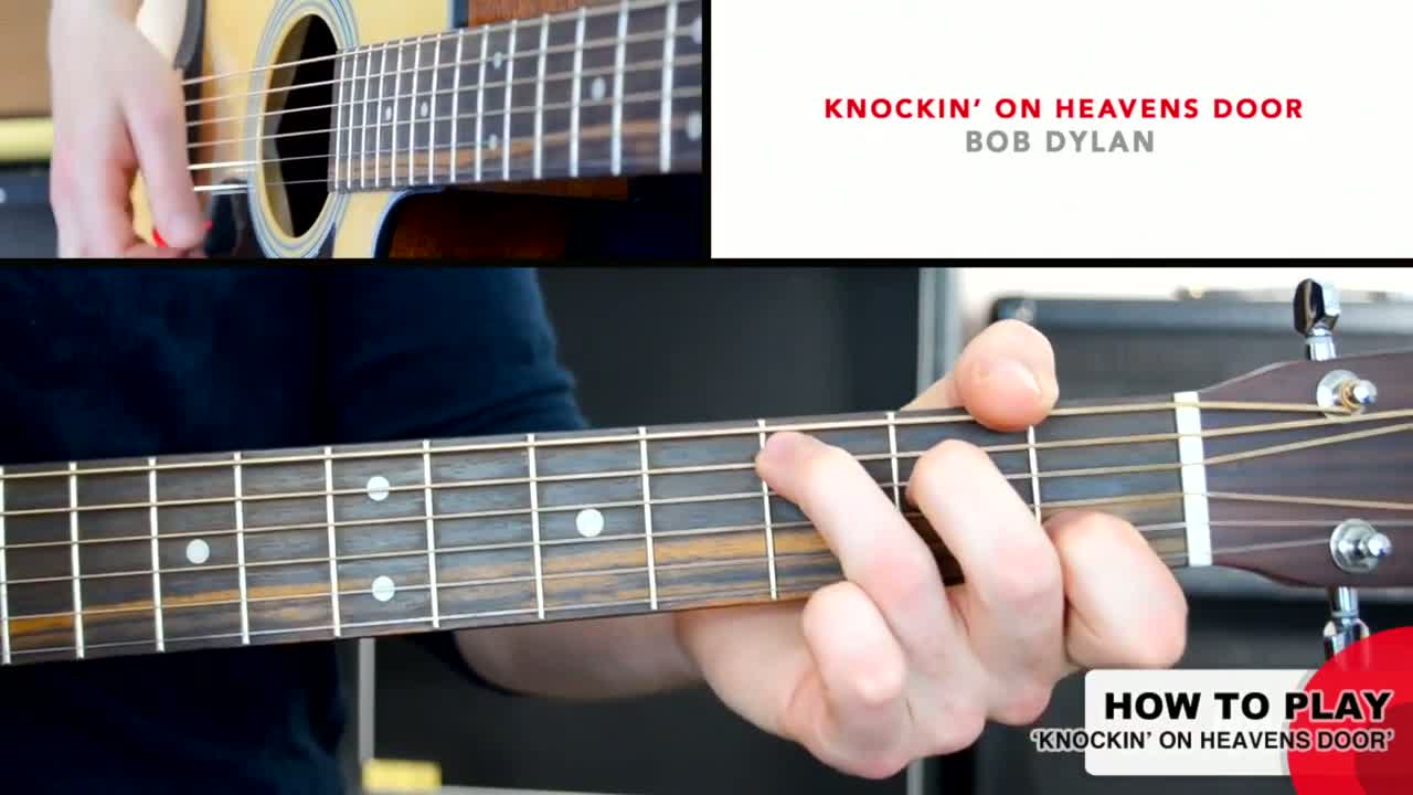 Knockin On Heaven S Door Guitar Lesson Veojam