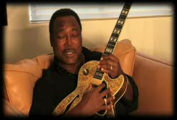 George Benson Gold Ibanez guitar