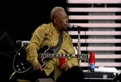 BB King's toast to Eric Clapton