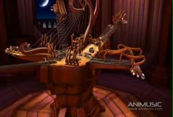 Amazing Guitar 3D Animation