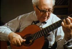 Andres Segovia - Sarabande and Gavotte (J.S. Bach)