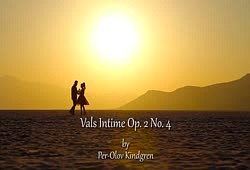 Valse Intime Op. 2 No. 4 by Per-Olov Kindgren