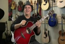 Frank Gambale presenting Yamaha APX900 acoustic