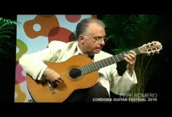 Pepe Romero - Cordoba Guitar Festival - 2010