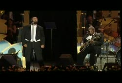 B.B. King & Luciano Pavarotti - The Thrill Is Gone HD