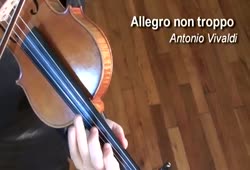 Antonio Vivaldi's Winter from The Four Seasons  for guitrar solo and violin