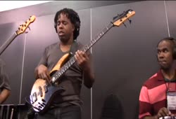 Victor Wooten & Steve Bailey - NAMM 09 Jam - part 2