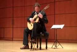 Luther Enloe (classical guitar)  performs  Mendelssohn, Song Without Words, Op. 30, No. 3