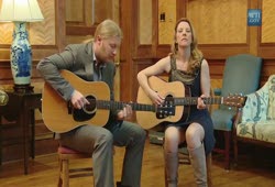 Derek Trucks & Susan Tedeshi backstage at the White House