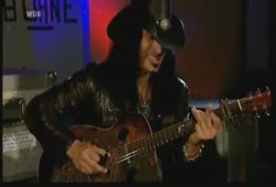 Eric Sardinas backstage as Rockpalast 2010