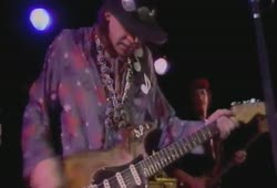 Stevie Ray Vaughan incredible guitar techniques