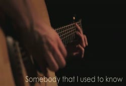 Somebody That I Used To Know (Gotye) arranged by Mike Dawes for solo acoustic guitar