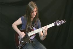14-years old Tina plays Eruption by Van Halen