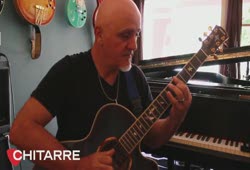 Frank Gambale showing his tuning