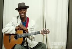 Eric Bibb teaching his blues