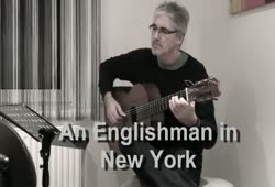 Englishman in New York - Sting - guitar cover