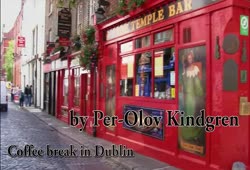 Coffee break in Dublin (Per-Olov Kindgren)