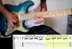 Guitar TAB Tutorial/Lesson: David Guetta "Dangerous", Monster Riff HD