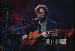 Eri Clapton Unplugged - Lonely Stranger + (backing track/tab)