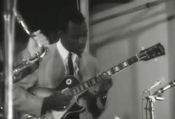 21-years-old George Benson at the Antibes Jazz Festival