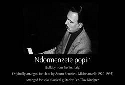 Ndormenzete popin (Lullaby from Italy)